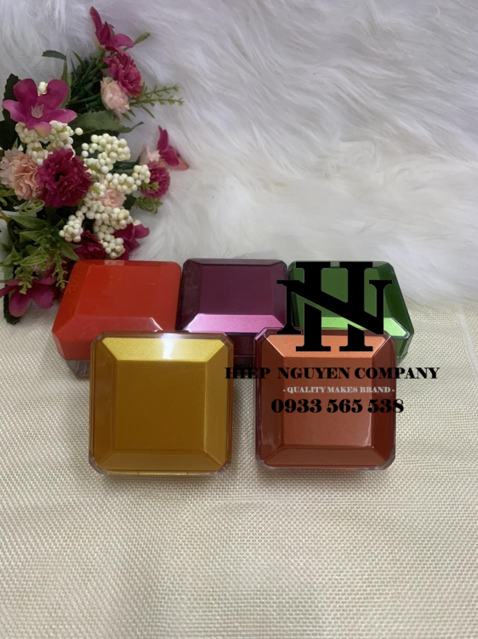 Hũ Mỹ Phẩm Kem Face Hình Vuông 80gram - Chai Lọ Mỹ Phẩm Hiệp Nguyên