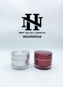 Hu Mỹ Phẩm Mẫu Nắp Hoa Hồng 5Gram 7Gram 10Gram